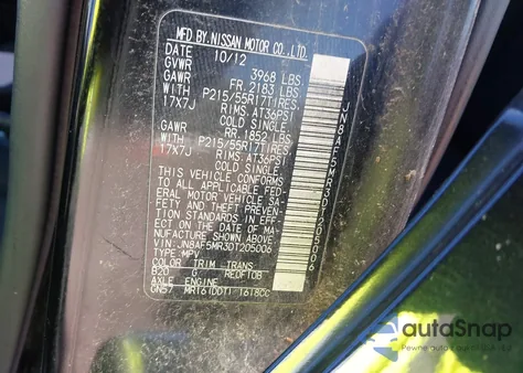 2013 Nissan Juke S from USA, damaged, VIN JN8AF5MR3DT205006